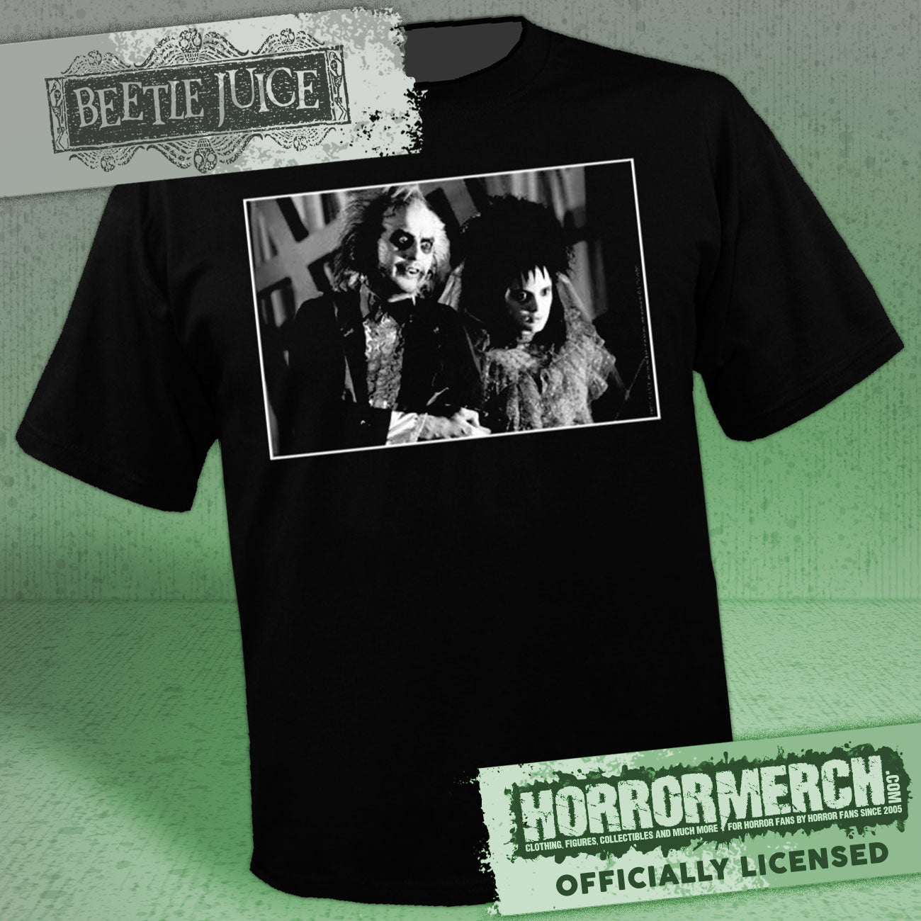 Beetlejuice - Wedding Photo Mens Shirt 