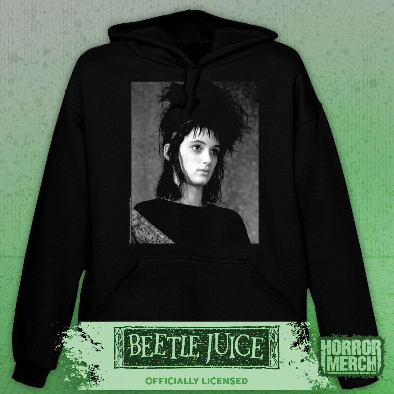 Beetlejuice - Lydia (Close-Up) Hooded Sweatshirt