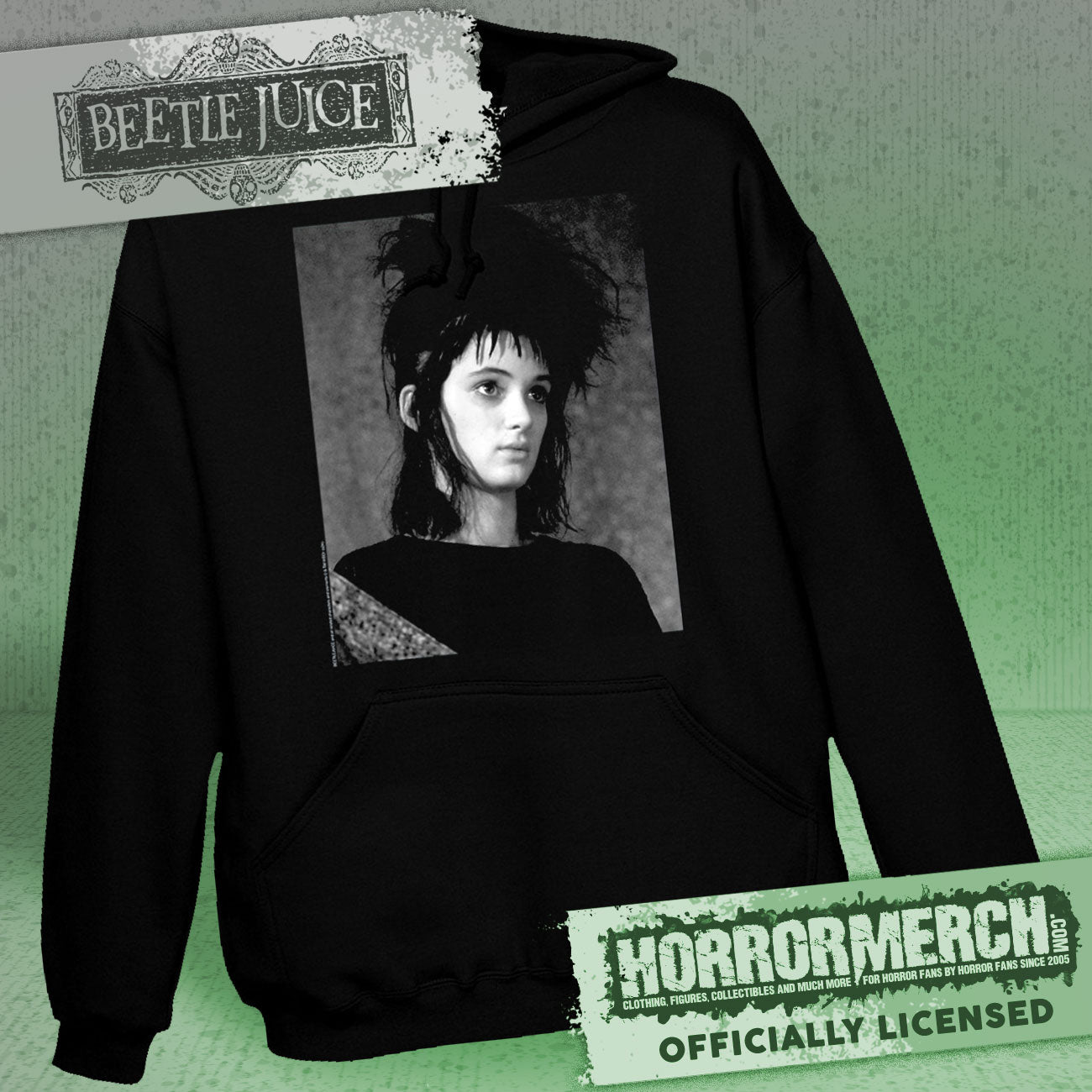 Beetlejuice - Lydia (Close-Up) Hooded Sweatshirt