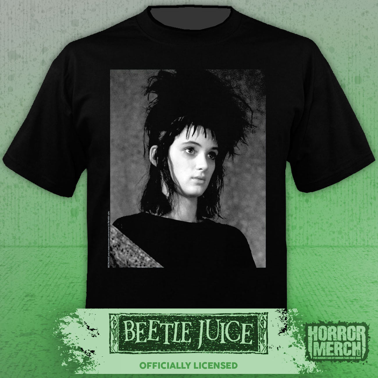 Beetlejuice - Lydia (Close-Up) Womens Shirt