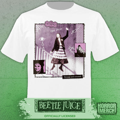 Beetlejuice - Lydia Dance  Mens Shirt (White)