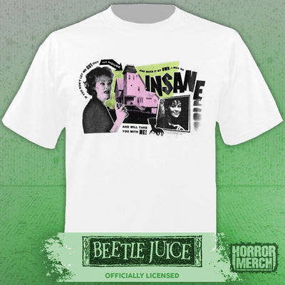Beetlejuice - Delia Mens Shirt (White)