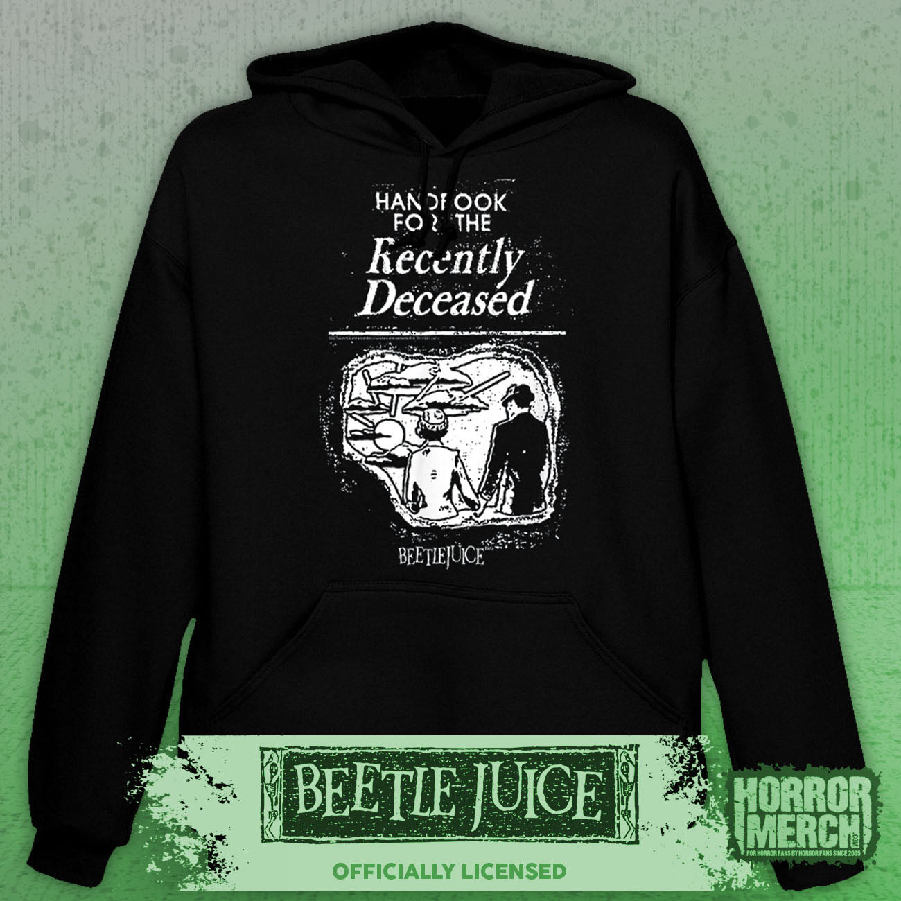 Beetlejuice - Handbook For The Recently Deceased Hooded Sweatshirt