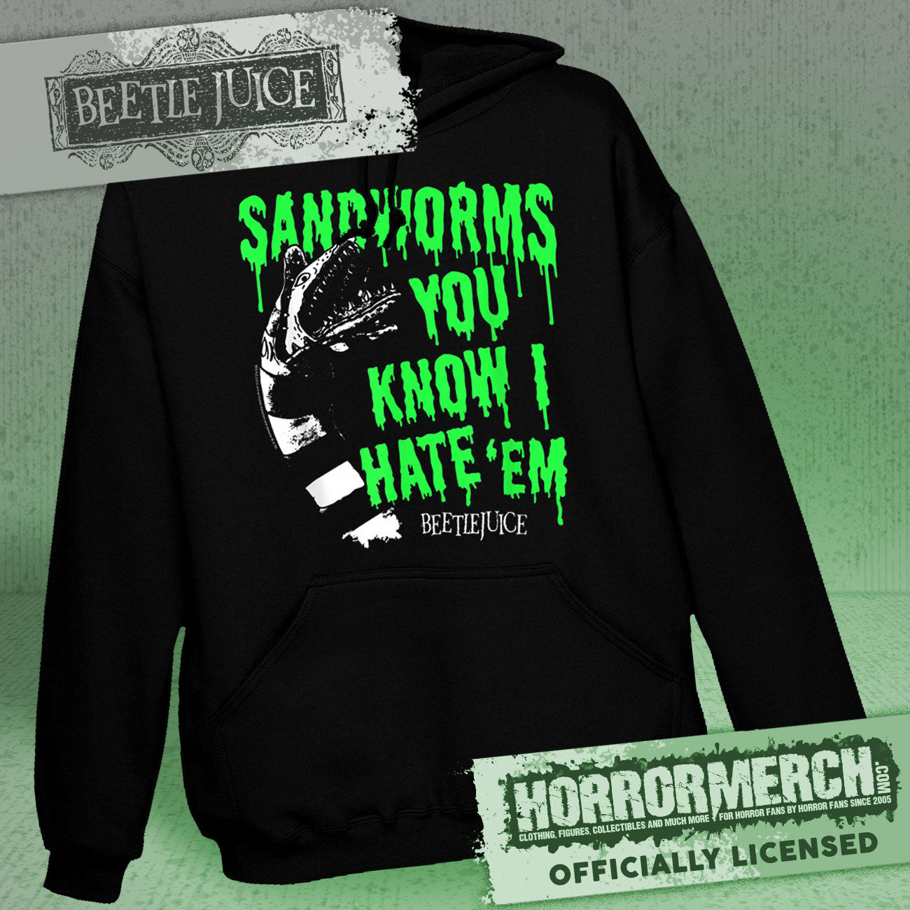 Beetlejuice - Sandworms Hooded Sweatshirt