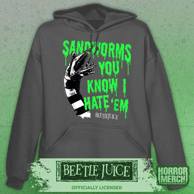 Beetlejuice - Sandworms Hooded Sweatshirt (Gray)