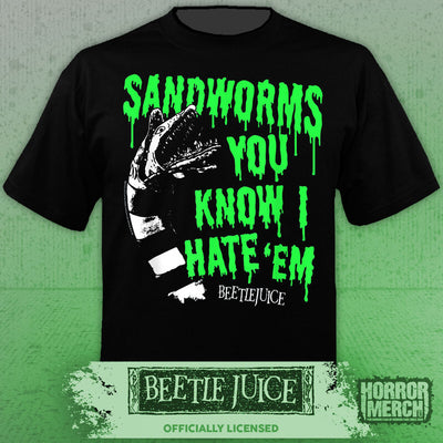 Beetlejuice - Sandworms Mens Shirt