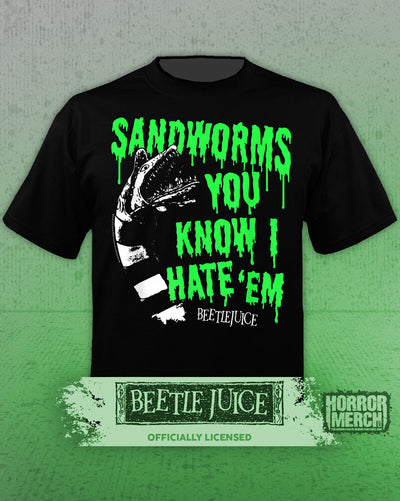 Beetlejuice - Sandworms Mens Shirt