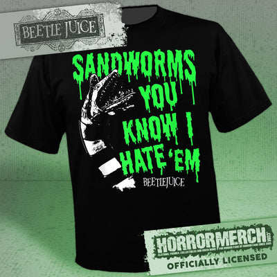 Beetlejuice - Sandworms Mens Shirt