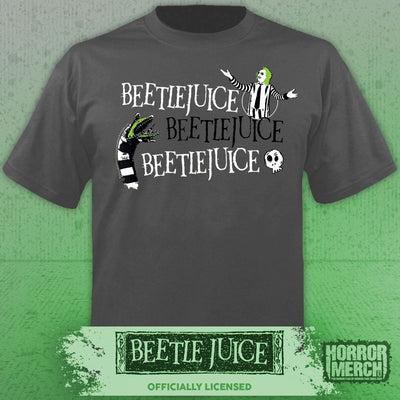 Beetlejuice - Beetlejuce Womens Shirt (Gray)