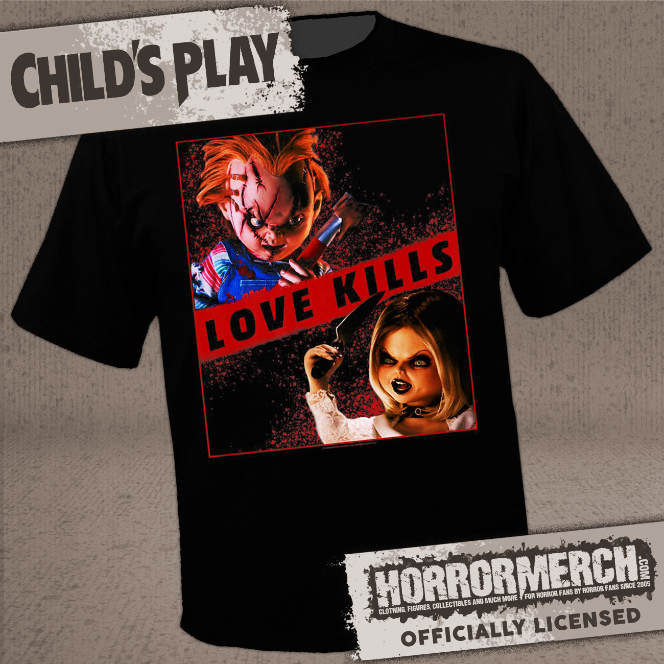 Childs Play - Love Kills Womens Shirt