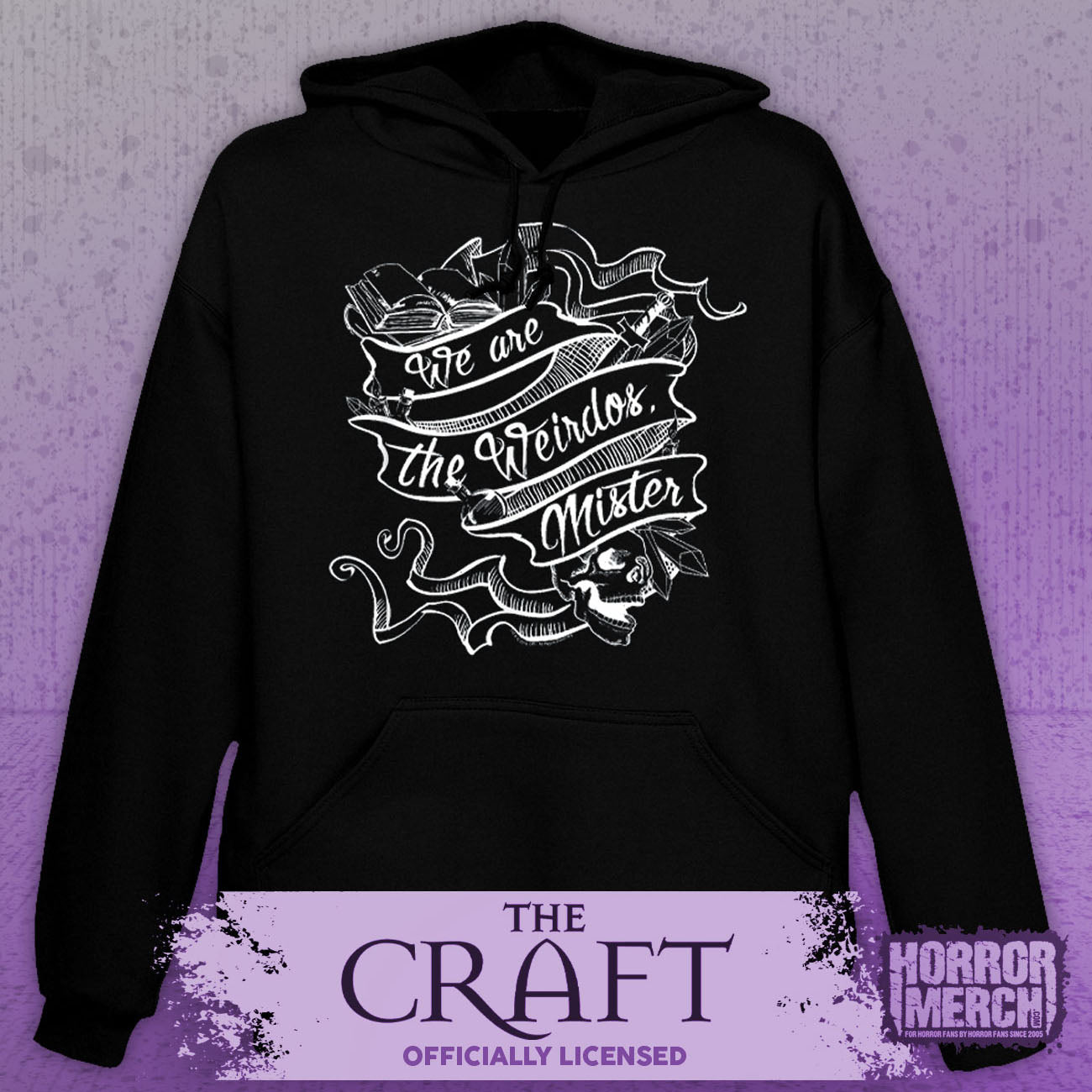Craft - We Are The Weirdos (Script) Hooded Sweatshirt
