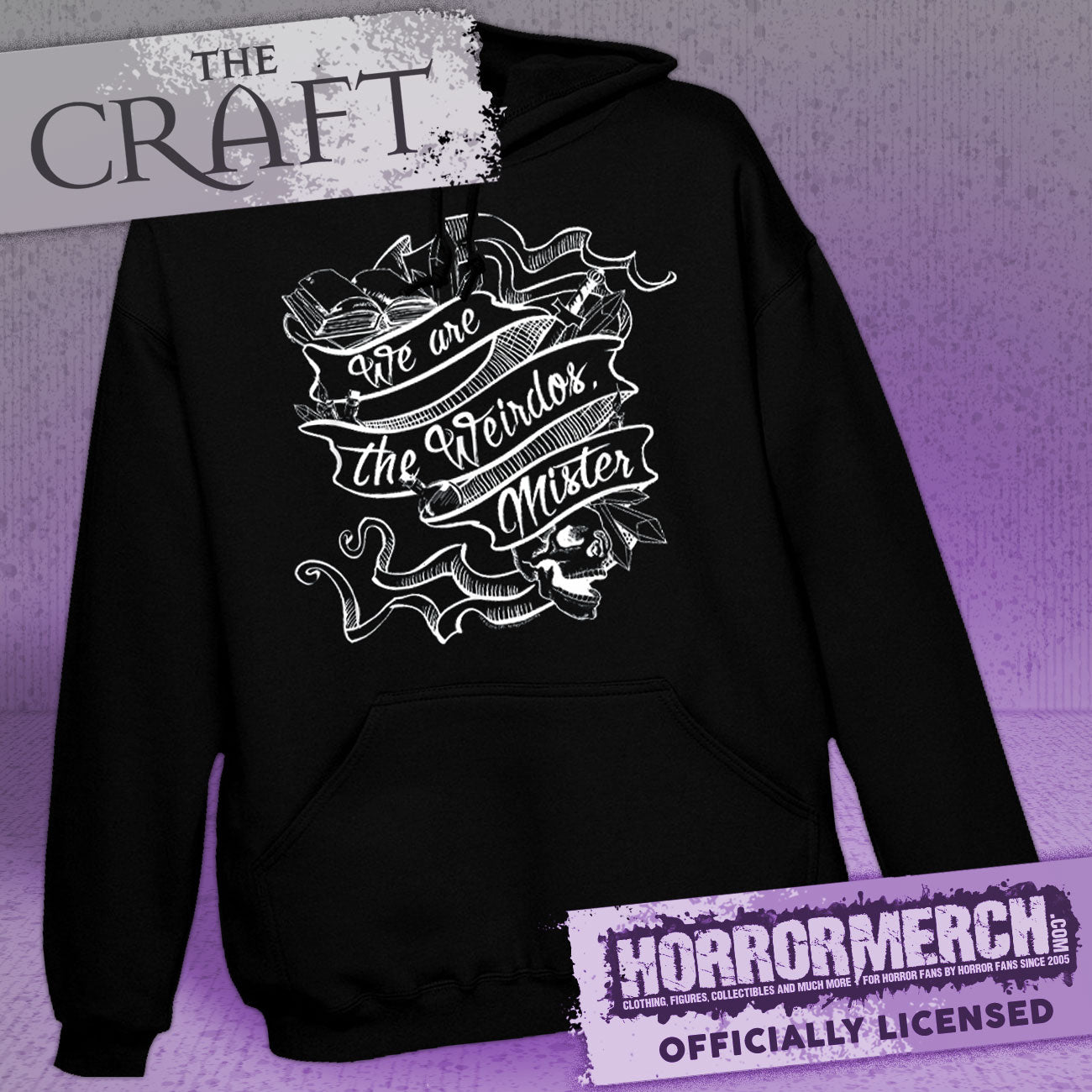 Craft - We Are The Weirdos (Script) Hooded Sweatshirt