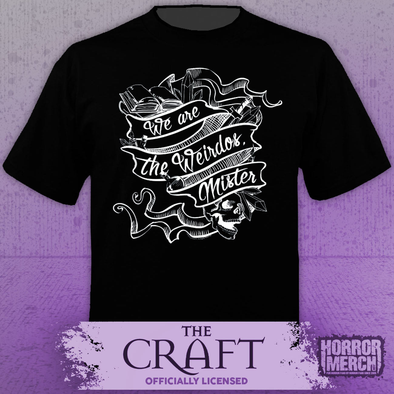 Craft - We Are The Weirdos (Script) Womens Shirt