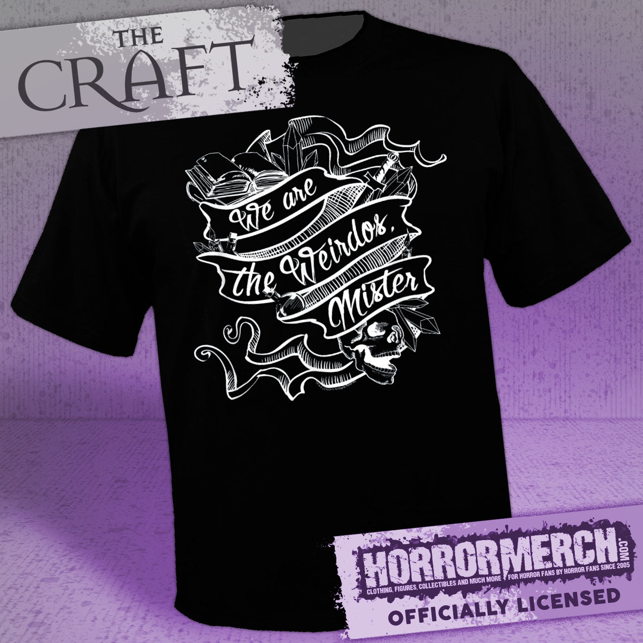 Craft - We Are The Weirdos (Script) Mens Shirt