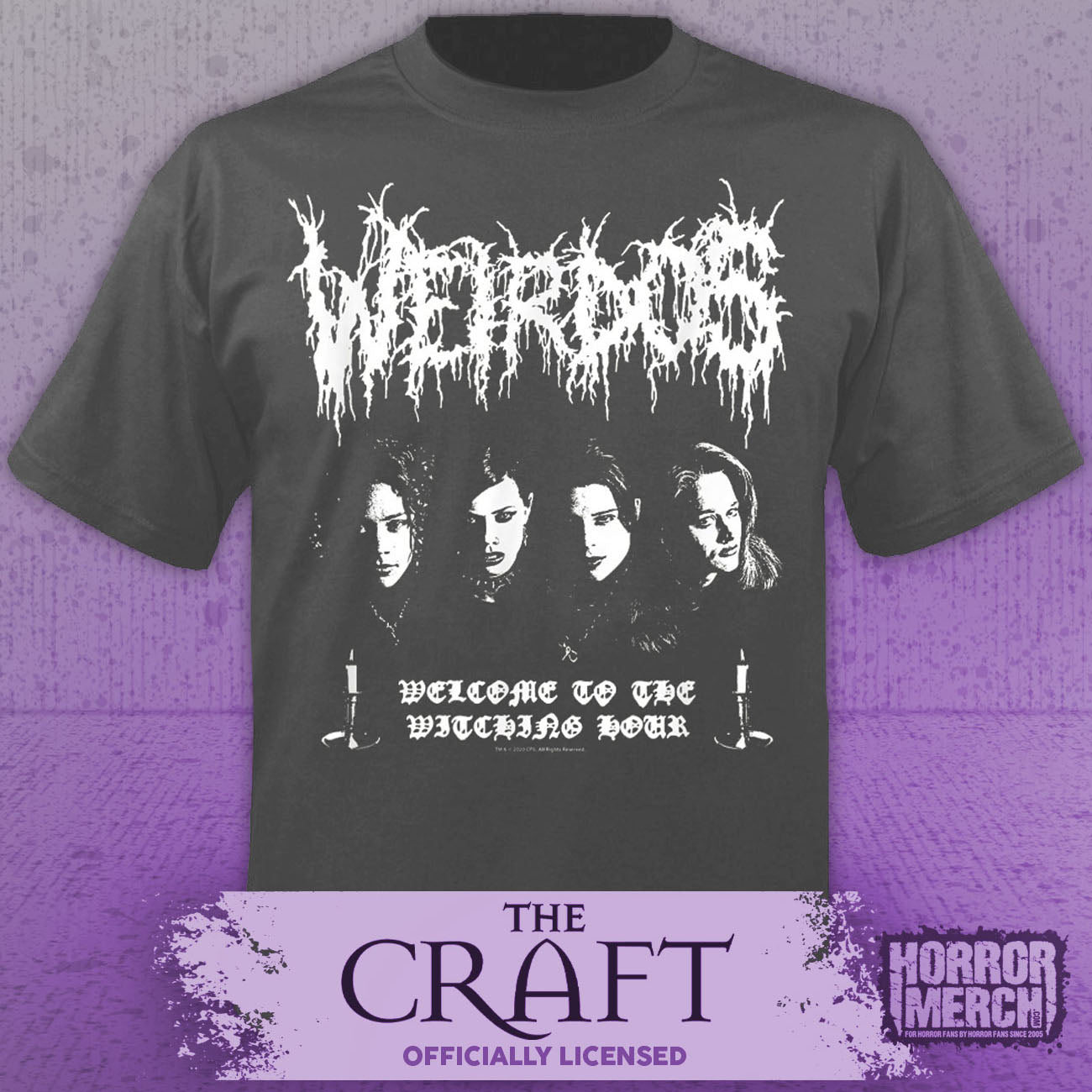 Craft - Weirdos (Metal Logo) Womens Shirt (Gray)