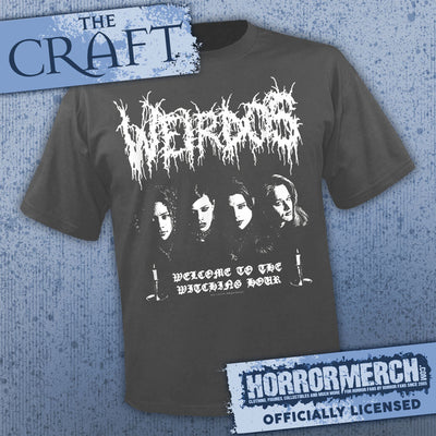 Craft - Weirdos (Black Metal Logo) (Gray) Mens Shirt