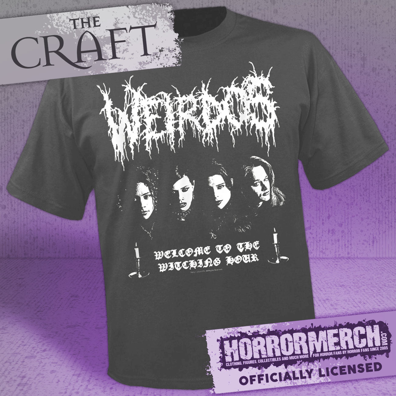 Craft - Weirdos (Metal Logo) Womens Shirt (Gray)