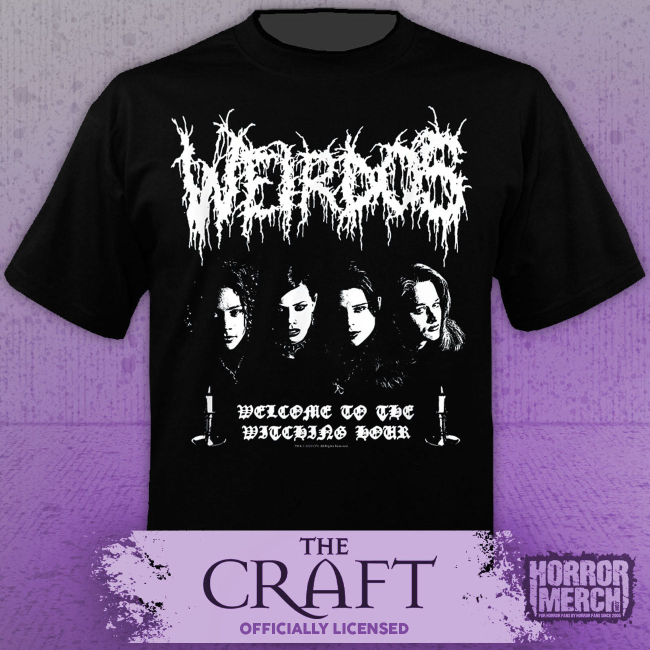 Craft - Weirdos (Metal Logo) Mens Shirt