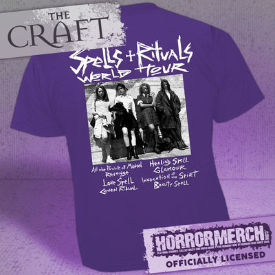 Craft - Band Logo (Purple - Front And Back Print) Mens Shirt