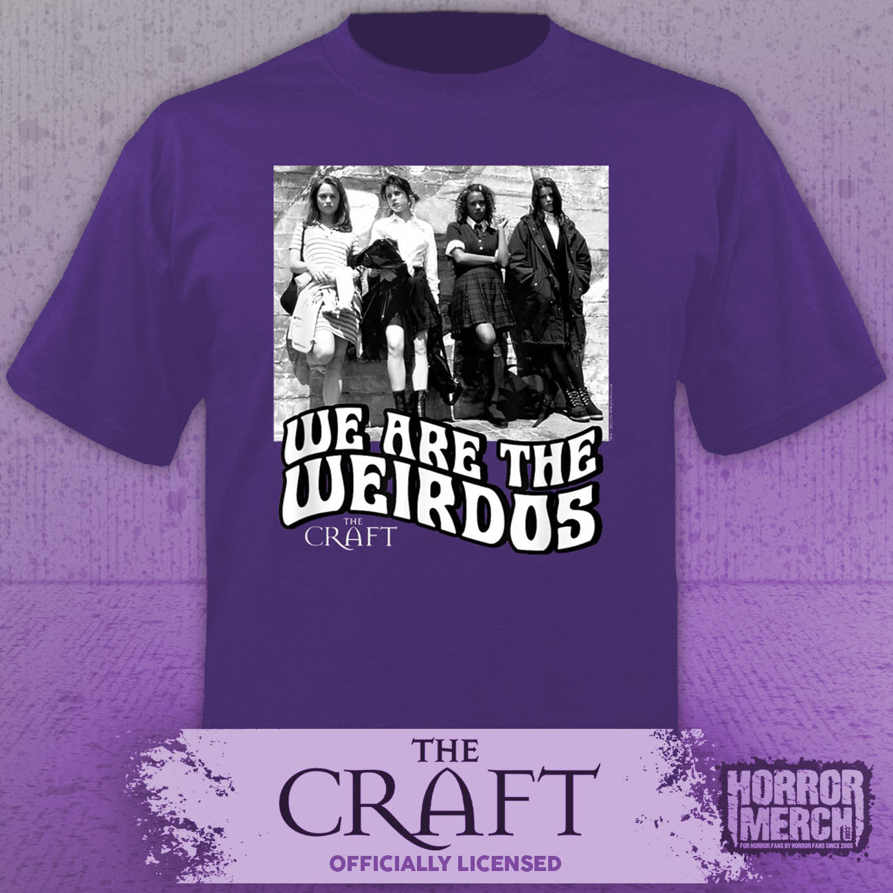 Craft - We Are The Weirdos Mens Shirt (Purple)