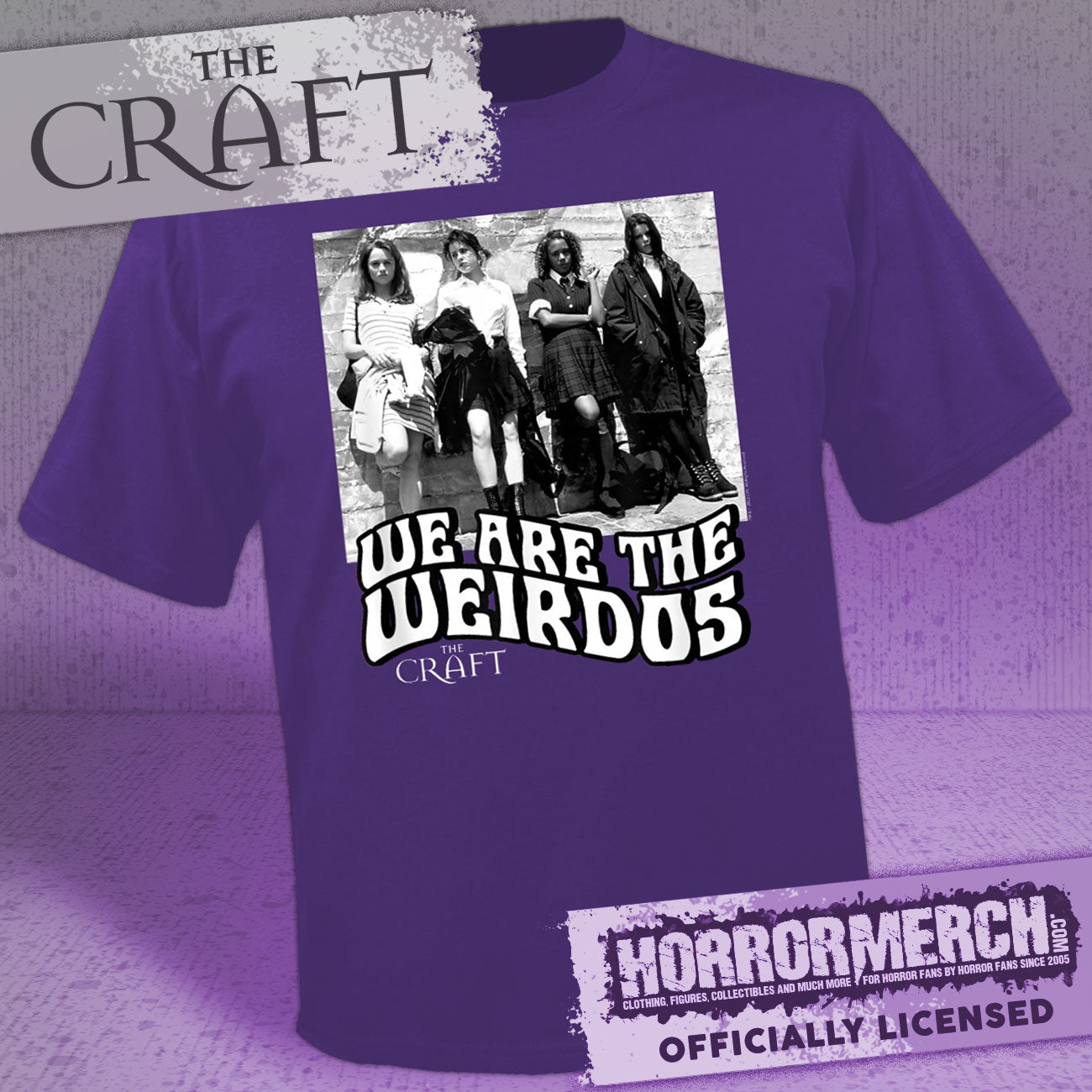 Craft - We Are The Weirdos (Purple) Womens Shirt