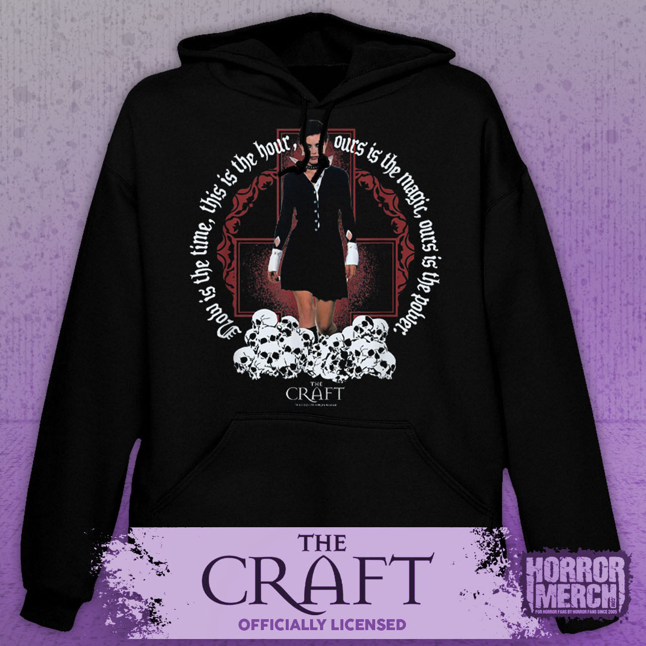 Craft - Nancy (Skulls) Hooded Sweatshirt