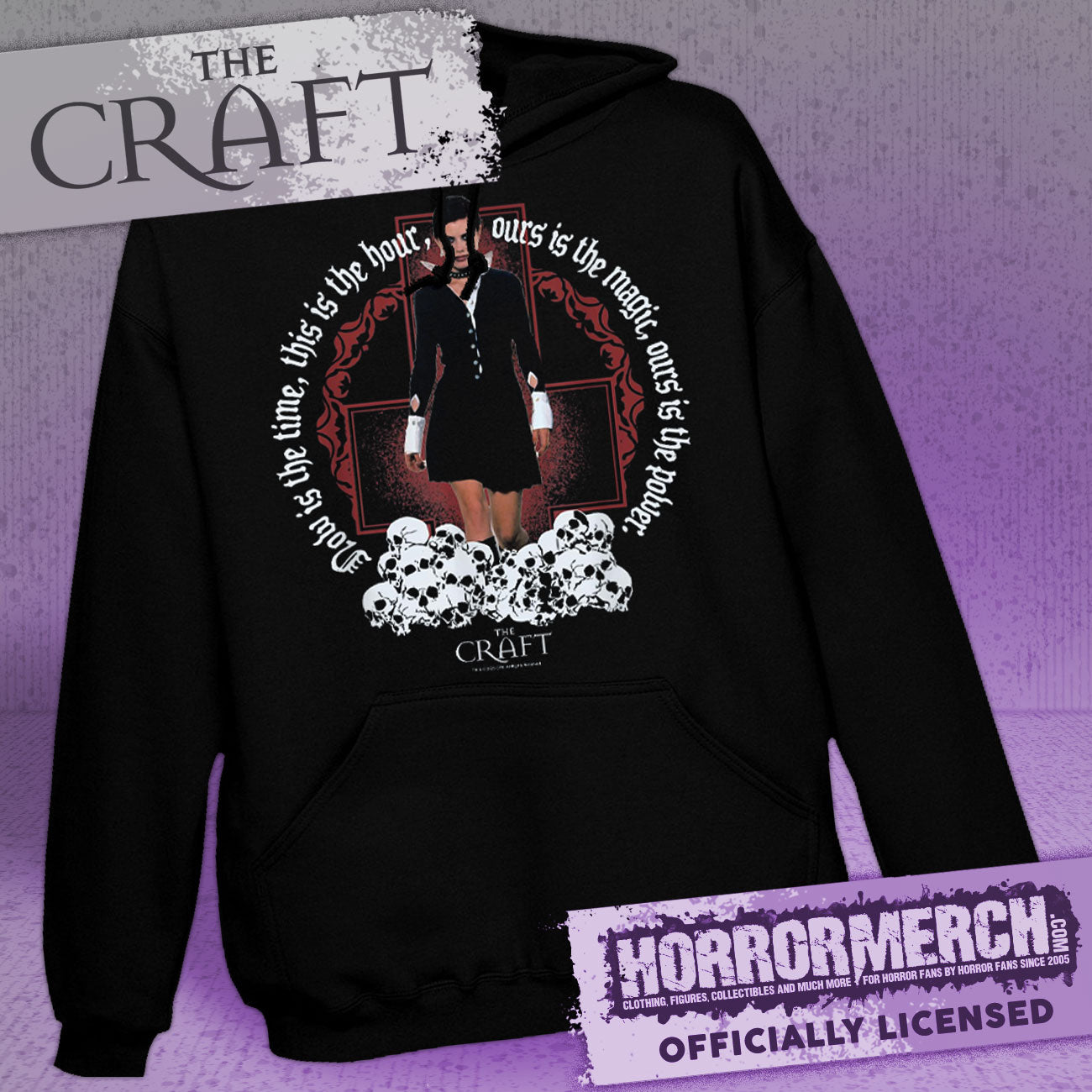 Craft - Nancy (Skulls) Hooded Sweatshirt