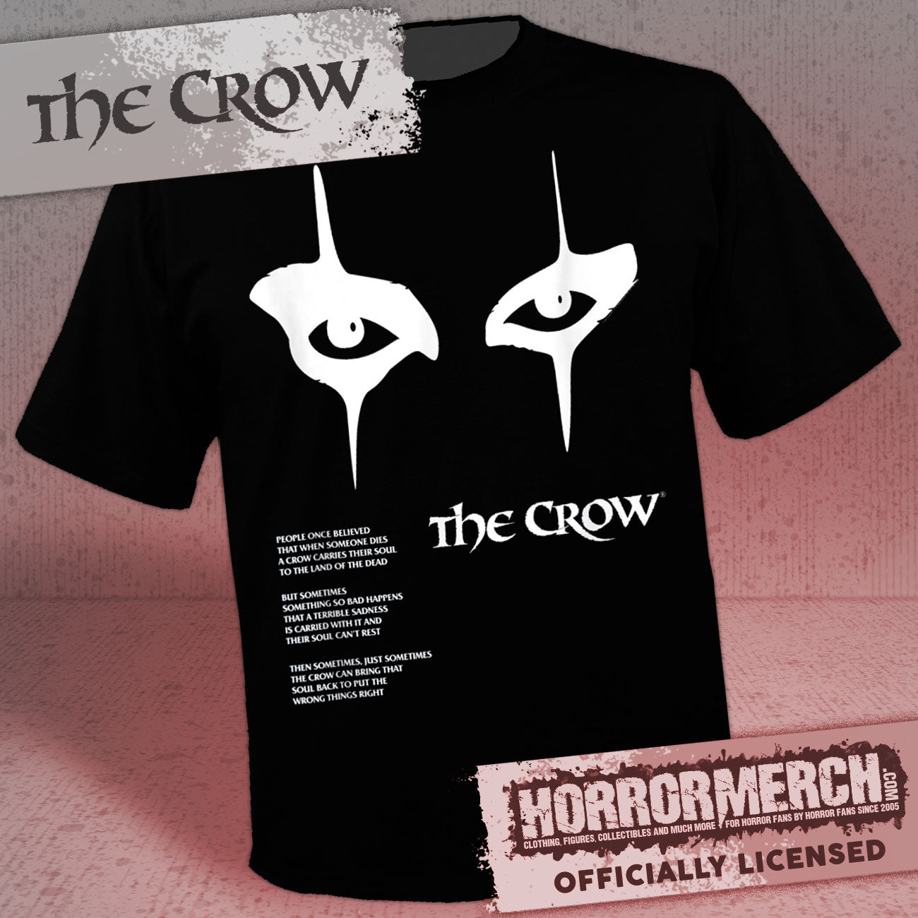 Crow - People Once Believed Mens Shirt