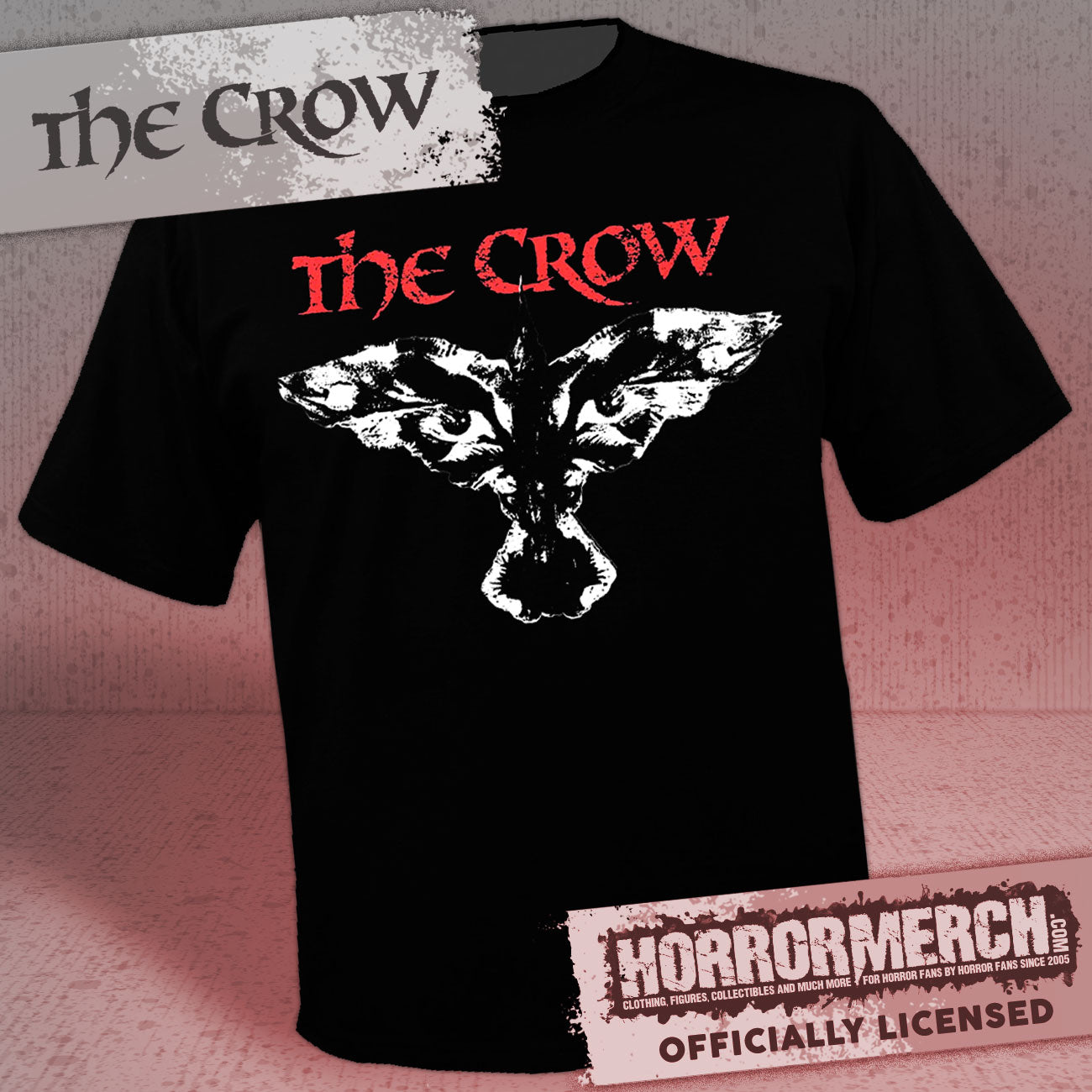 Crow - Poster Logo Mens Shirt