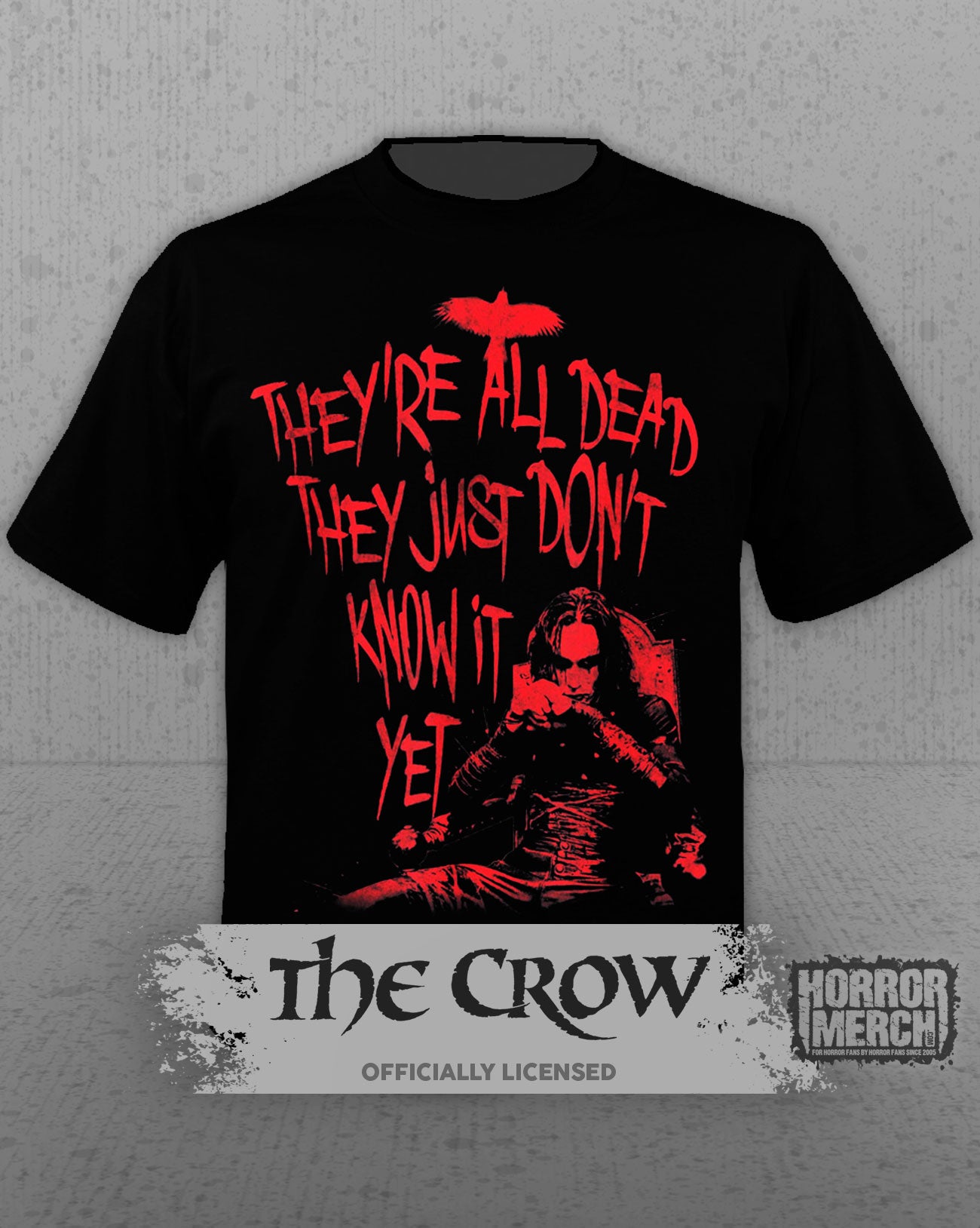 Crow - They're All Dead Womens Shirt