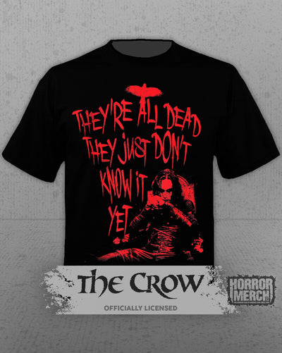 Crow - They're All Dead Womens Shirt