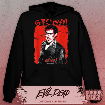 Evil Dead - Groovy Splatter Hooded Sweatshirt