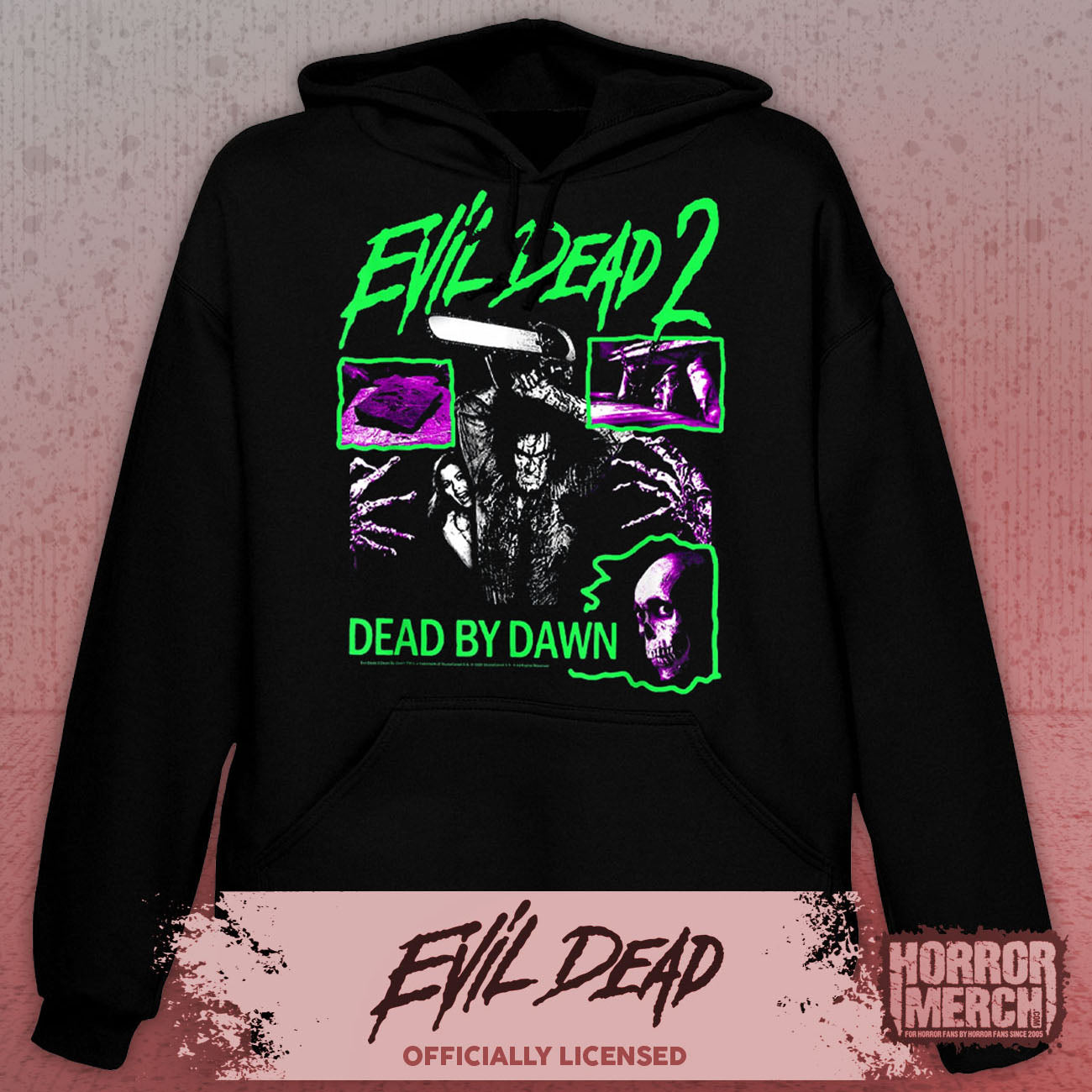 Evil Dead - Neon Hooded Sweatshirt