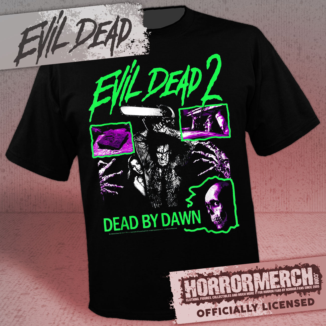 Evil Dead - Neon Shirt