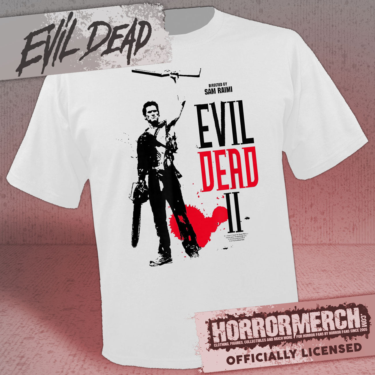 Evil Dead - Blood Drop Shirt (Gray)
