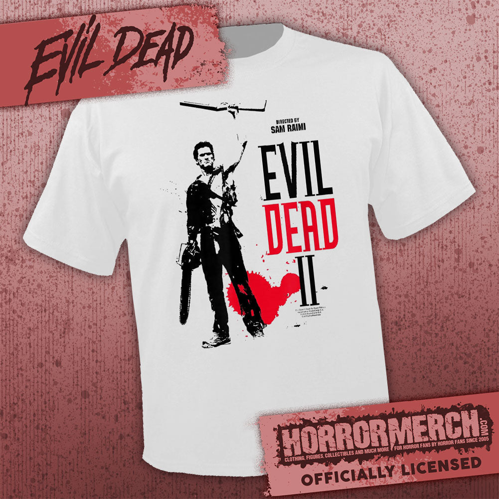Evil Dead - Blood Drop (Gray) Womens Shirt