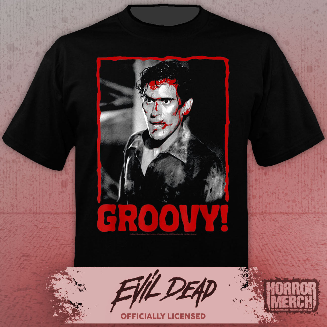Evil Dead - Groovy Box Womens Shirt