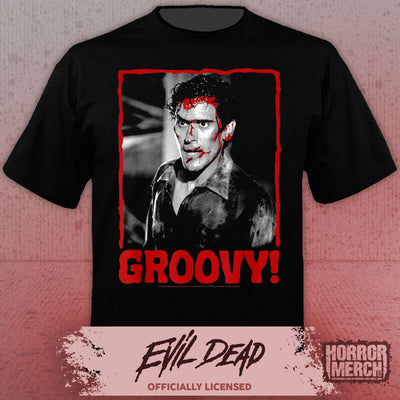 Evil Dead - Groovy Box Womens Shirt