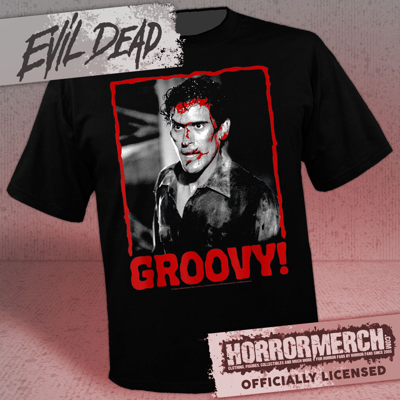 Evil Dead - Groovy Box Womens Shirt