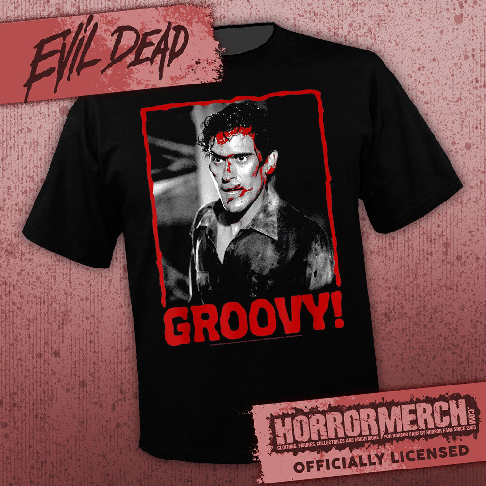 Evil Dead - Groovy Box Womens Shirt