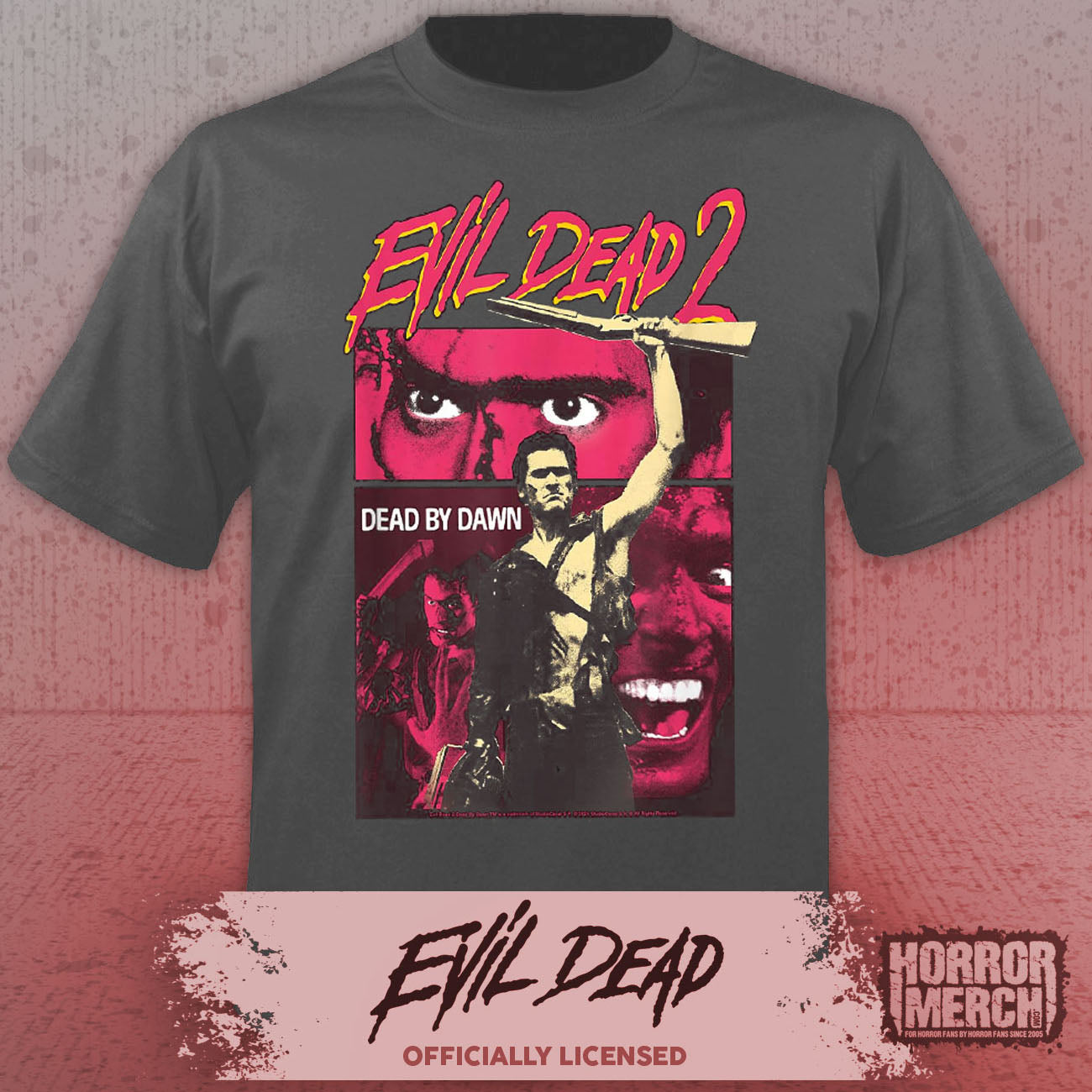 Evil Dead - Collage Shirt (Gray)