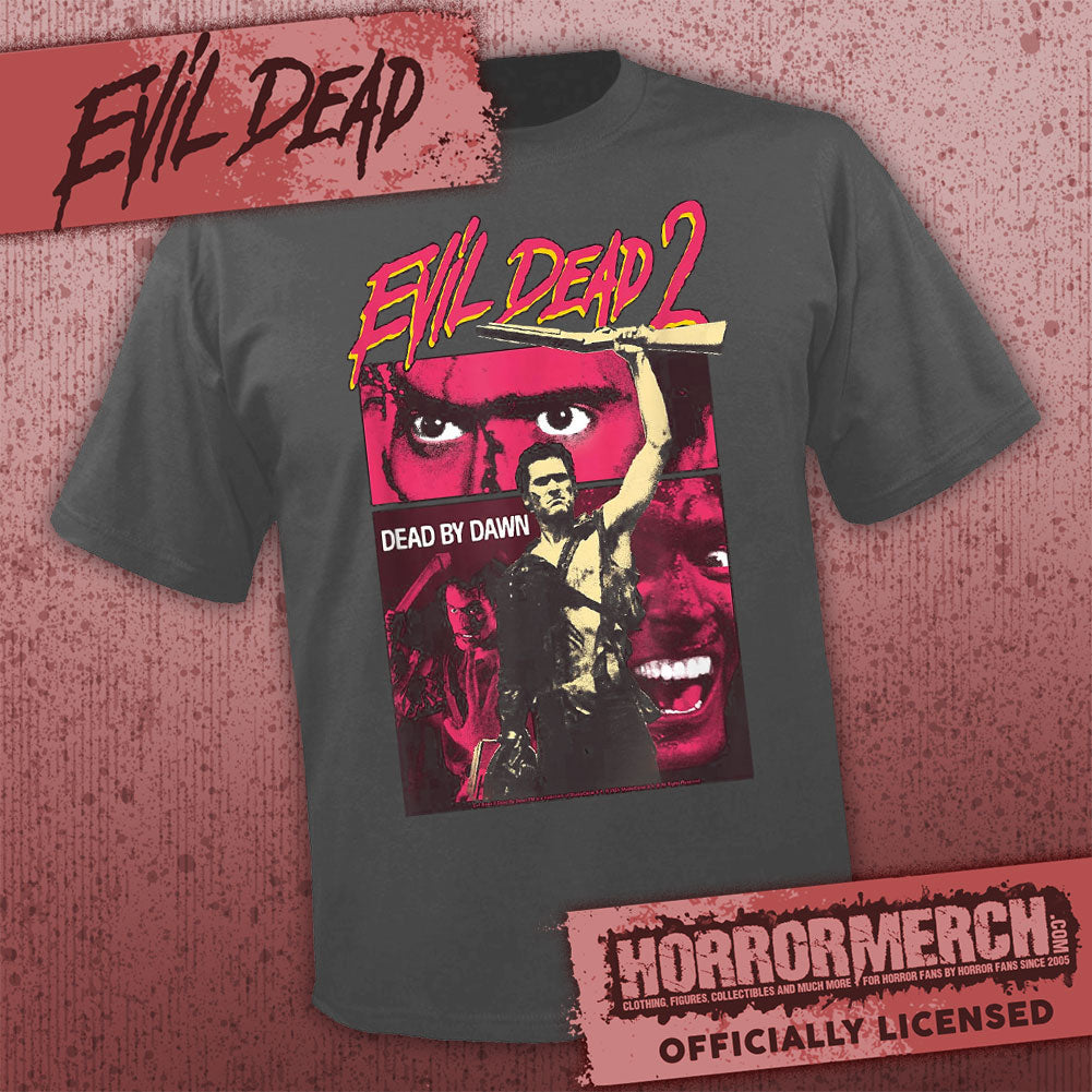 Evil Dead - Collage (Gray) Womens Shirt