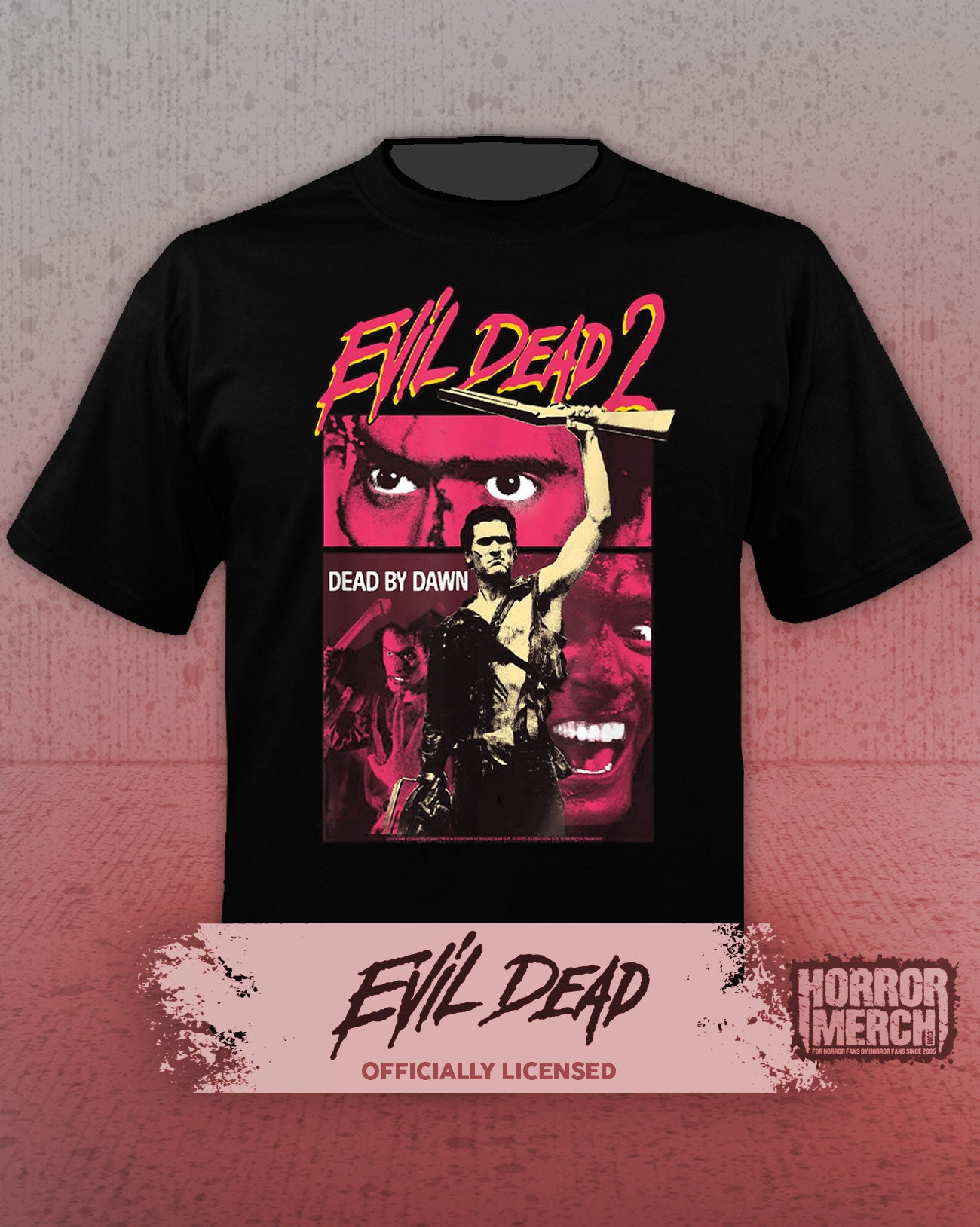 Evil Dead - Collage Womens Shirt