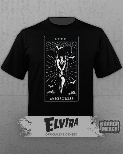 Elvira - Tarot Card Womens Shirt