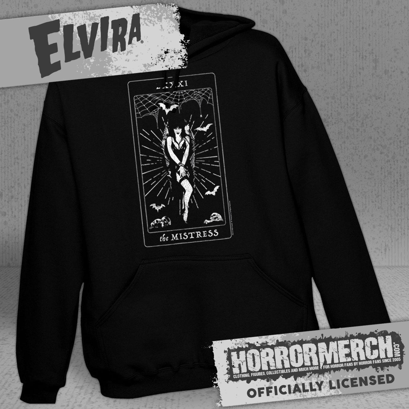 Elvira - Tarot Card Hooded Sweatshirt