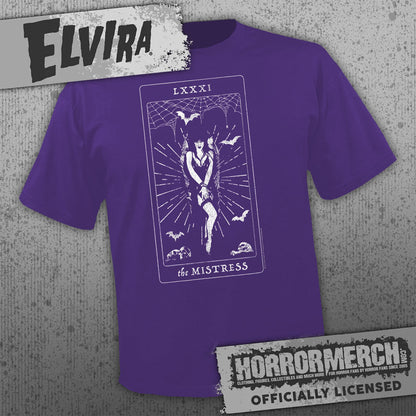 Elvira - Tarot Card (Purple) Mens Shirt