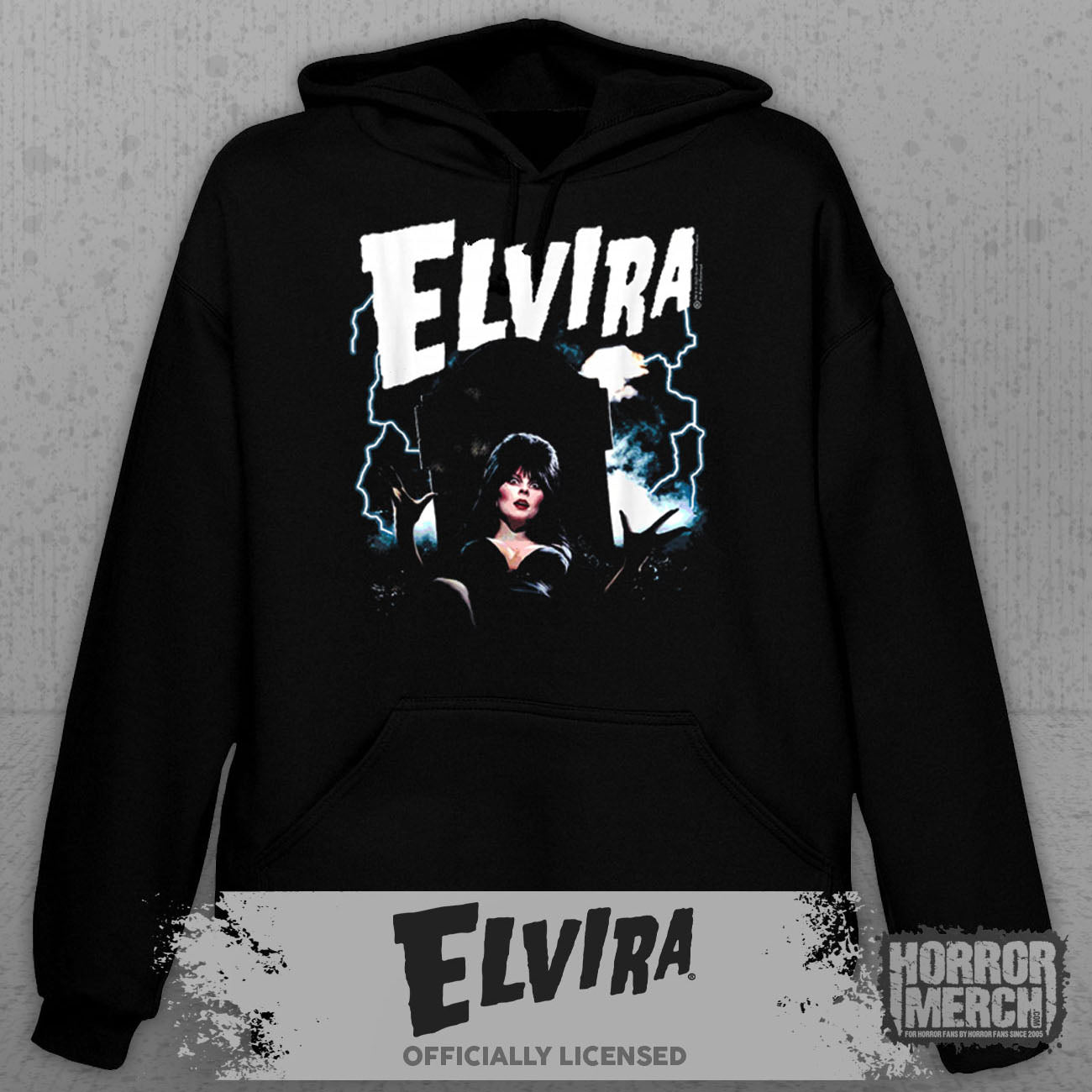 Elvira - From The Grave Hooded Sweatshirt