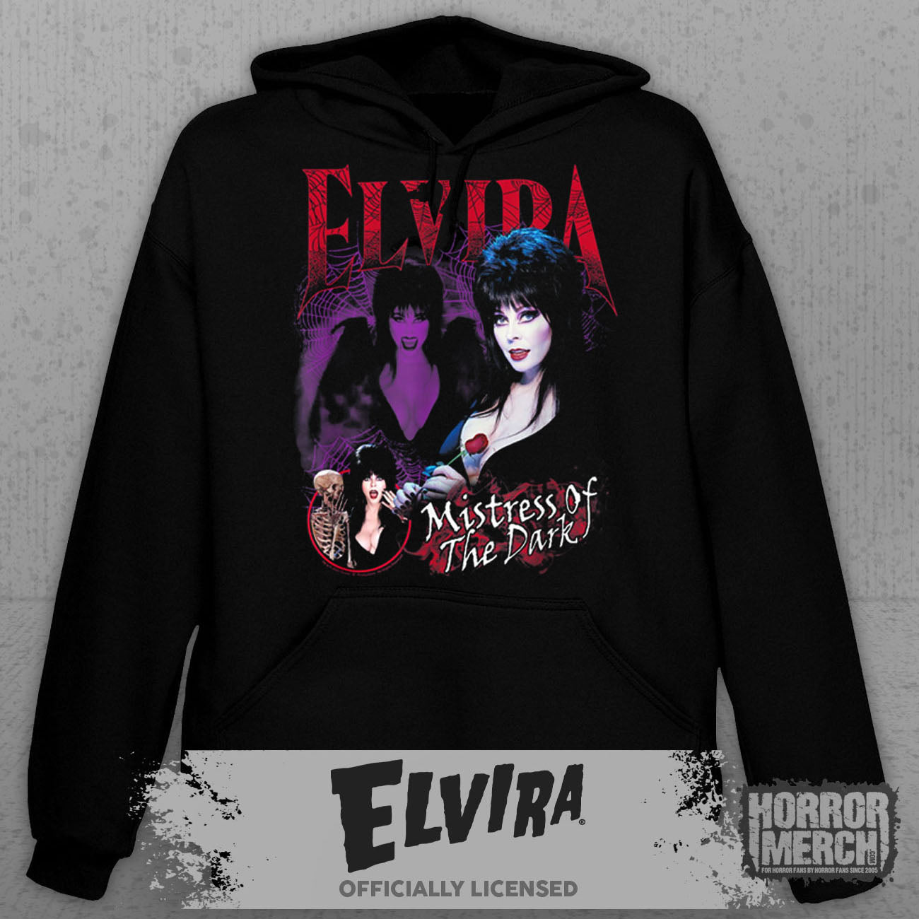 Elvira - Mistress Of The Dark (Demon) Hooded Sweatshirt