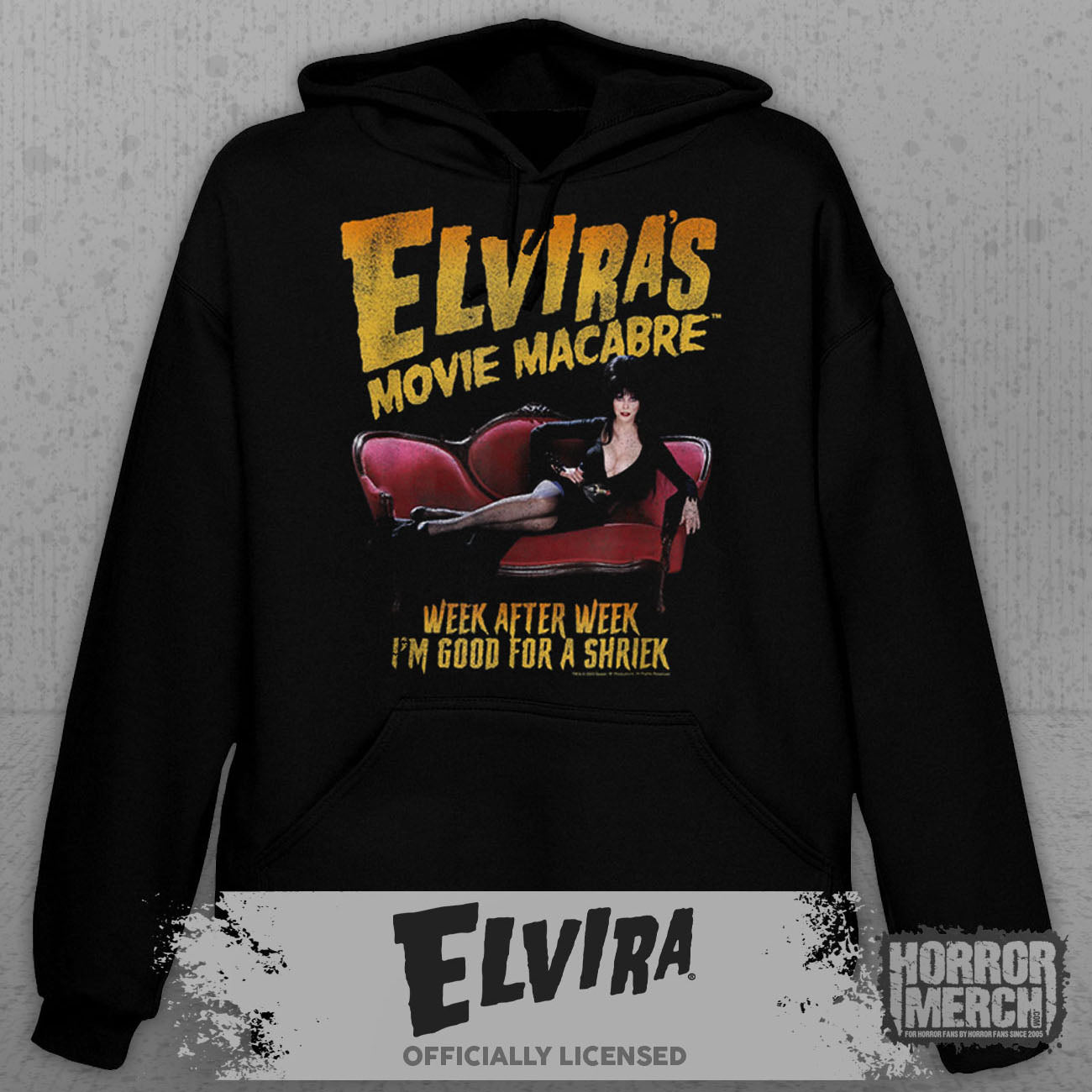 Elvira - Good For A Shriek Hooded Sweatshirt