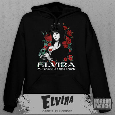 Elvira - Roses Hooded Sweatshirt